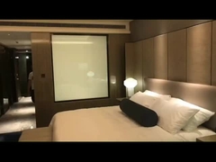 Vitres échangeables d'hôtel pour protéger la vie privée